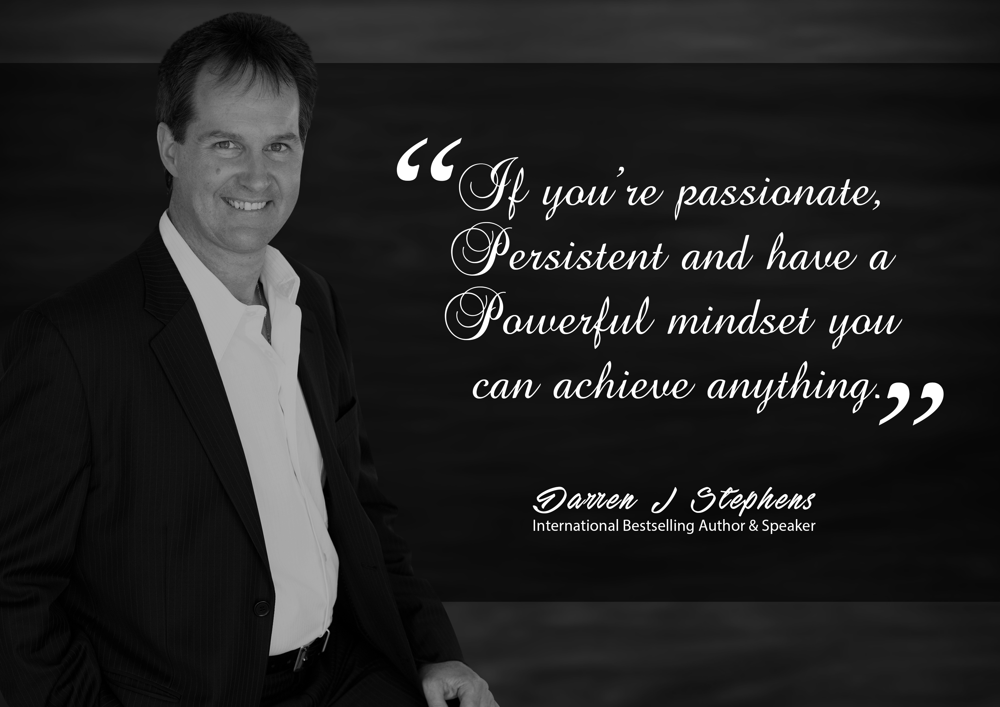Darren Stephens with quote image