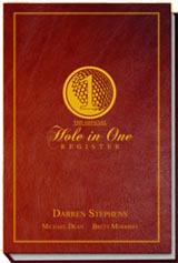 Official Hole in One Register book cover